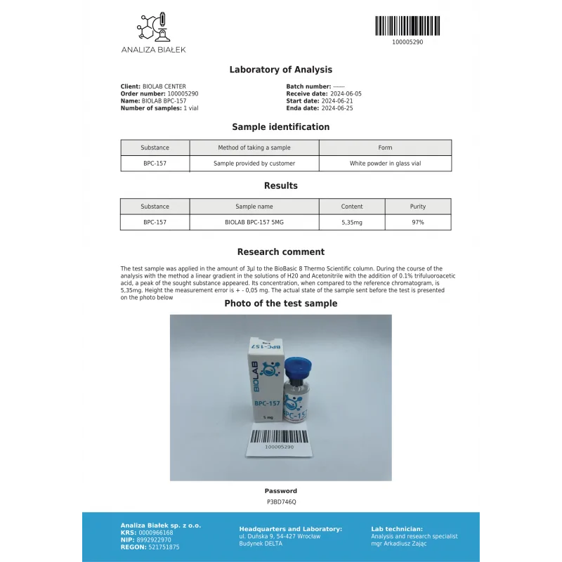 BPC-157 spray 5 mg