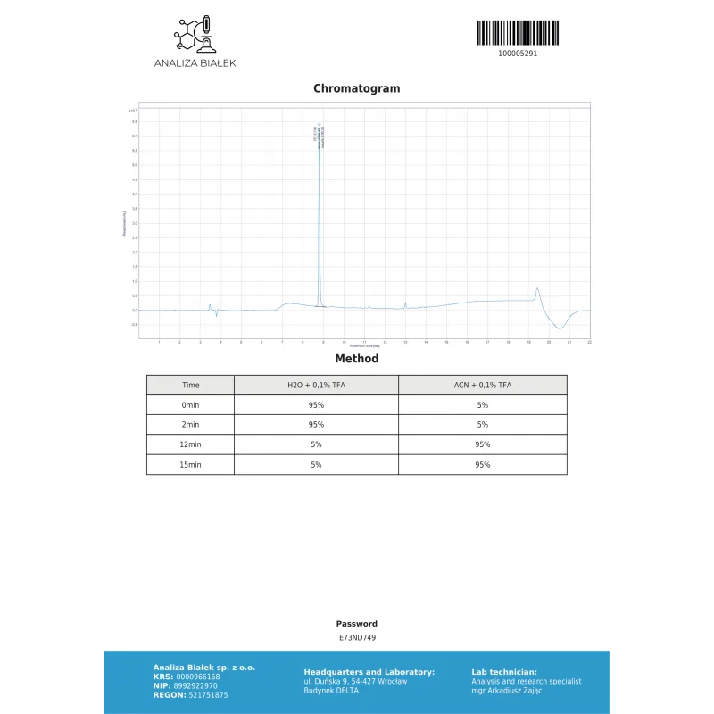 Thymosin alpha-1 5 mg