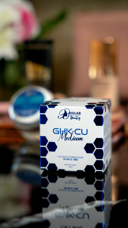 Peptide face cream for combination skin GHK-Cu Medium 50 ml