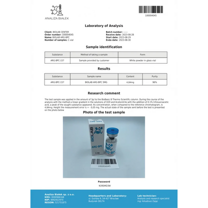 ARG-BPC-157 5 mg