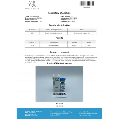 DSIP spray 5 mg (Delta Sleep-Inducing Peptide)