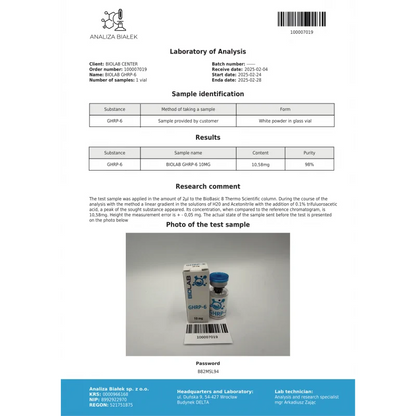 GHRP-6 10 mg