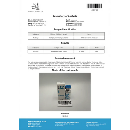 Matrixyl 20 mg